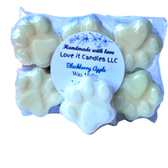 Soy Wax Melts signature & other scent Paw Shape bundle pick 3 great for gifts - Picture 2 of 6